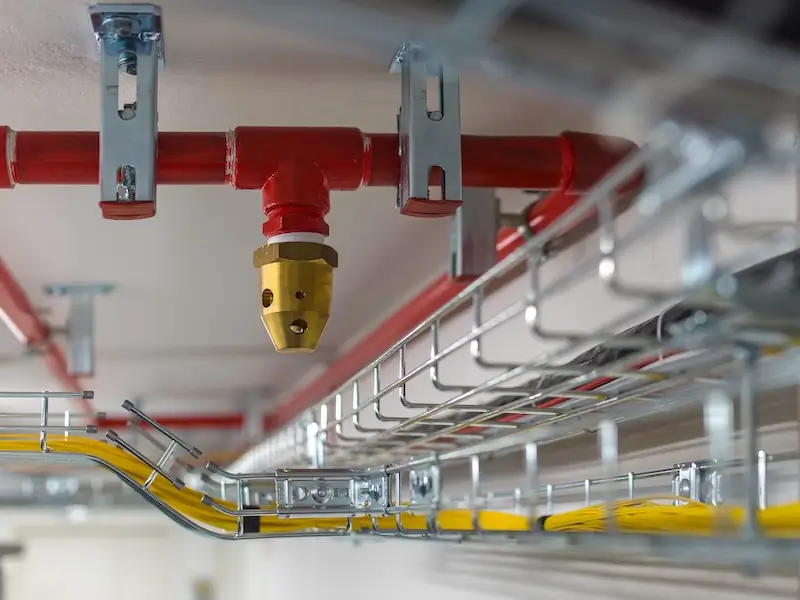 Gas Suppression System Installation